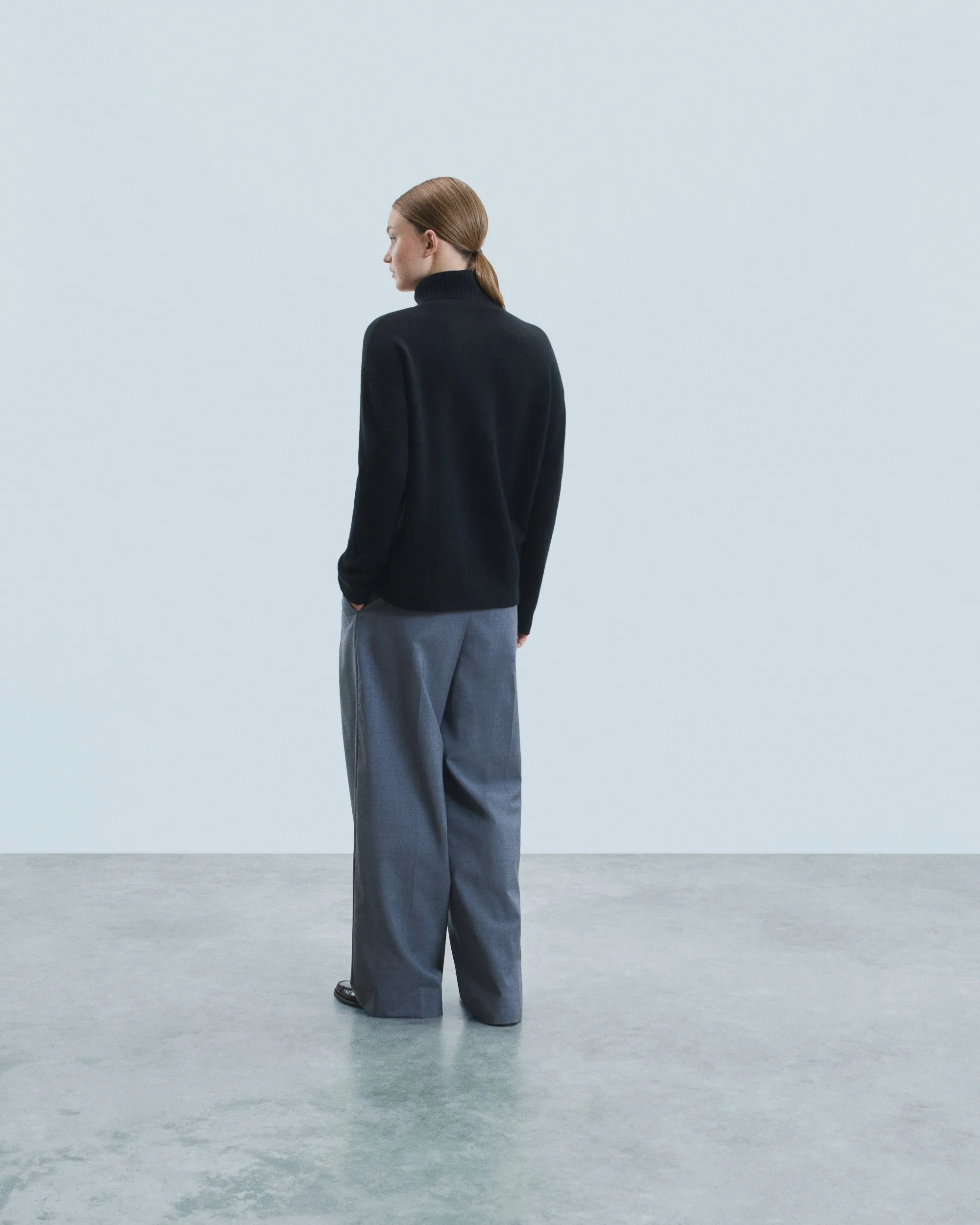 Turtleneck Sweater (H24 / WOMEN / Black)