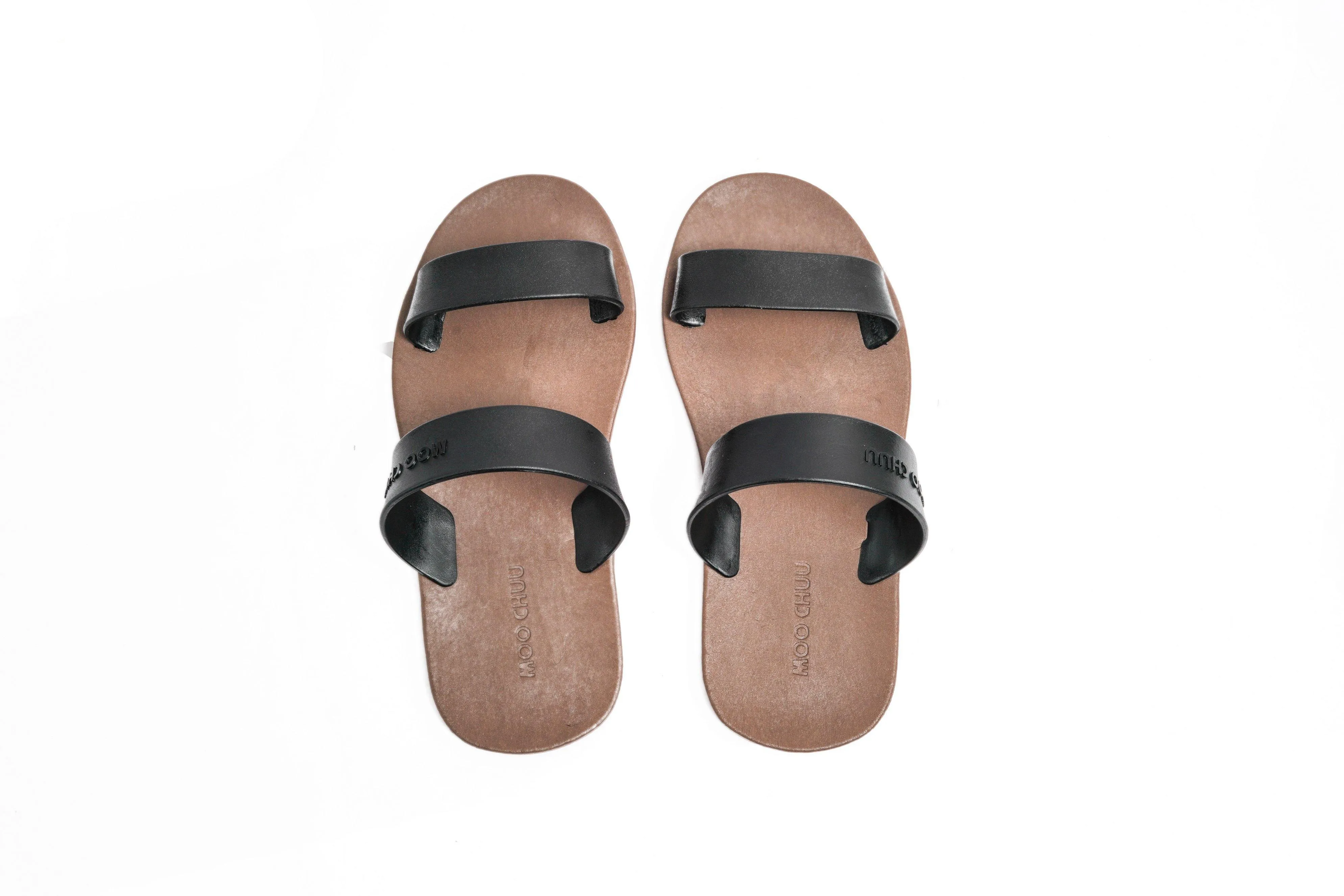 Twin Brown Sole Black Strap
