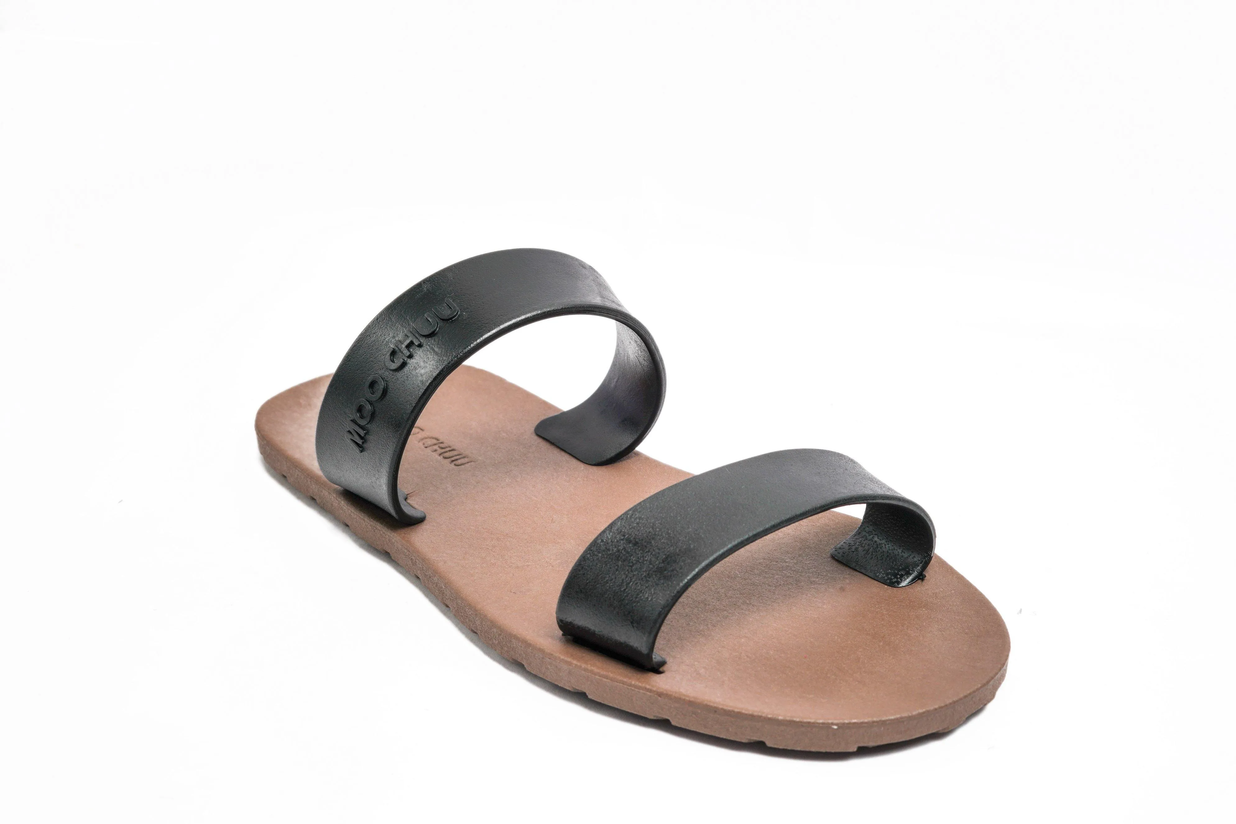 Twin Brown Sole Black Strap