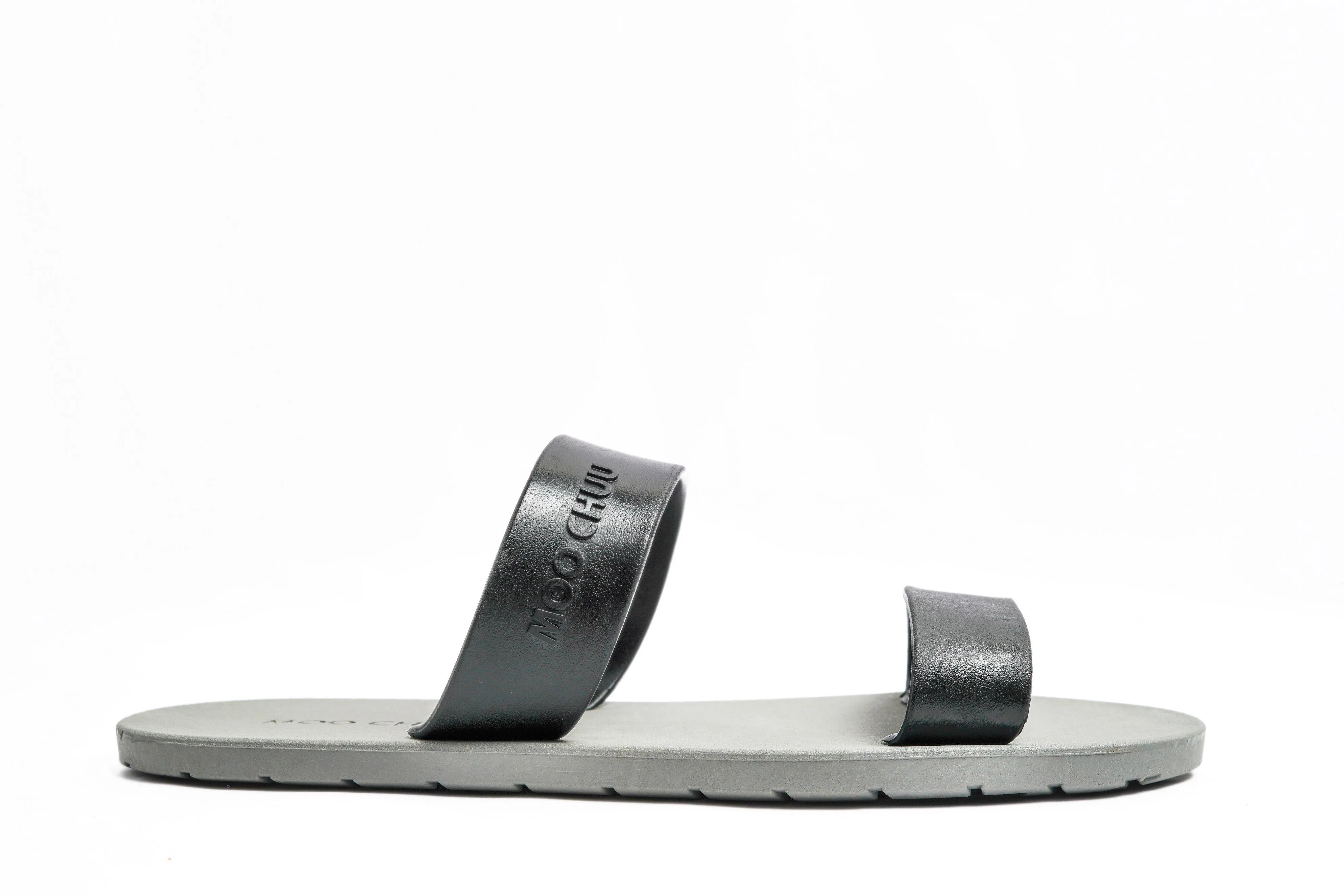 Twin Grey Sole Black Strap