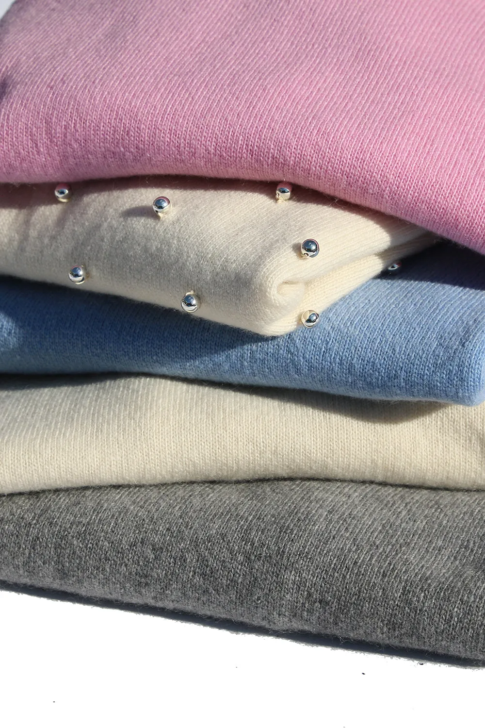 Ultimate Gray Regenerated Italian Cashmere Sweater