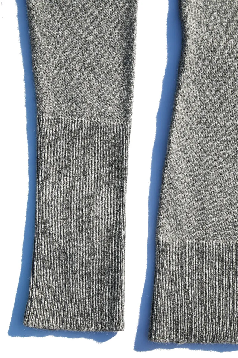 Ultimate Gray Regenerated Italian Cashmere Sweater
