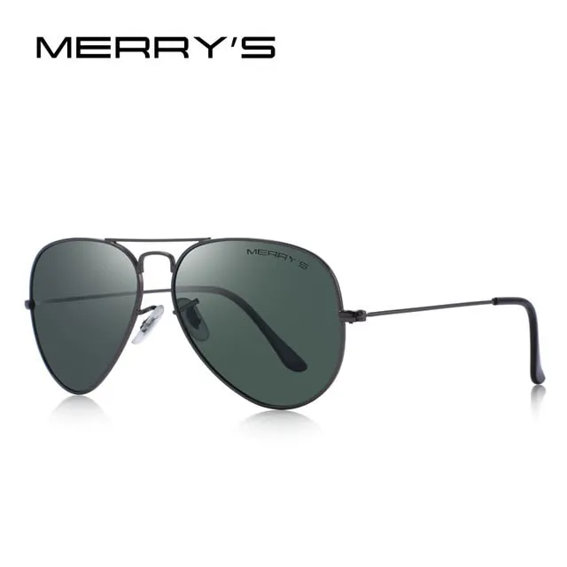 Unisex Classic Pilot Polarized Sunglasses UV400