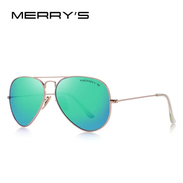 Unisex Classic Pilot Polarized Sunglasses UV400