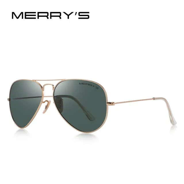 Unisex Classic Pilot Polarized Sunglasses UV400