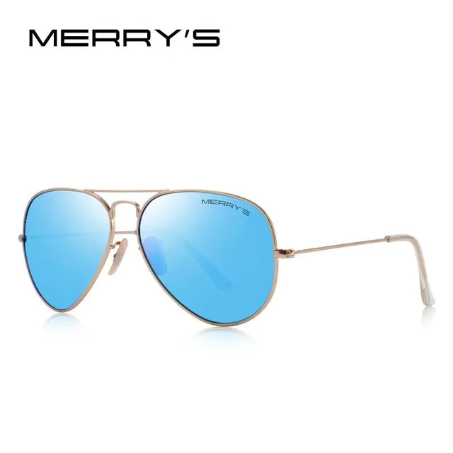 Unisex Classic Pilot Polarized Sunglasses UV400