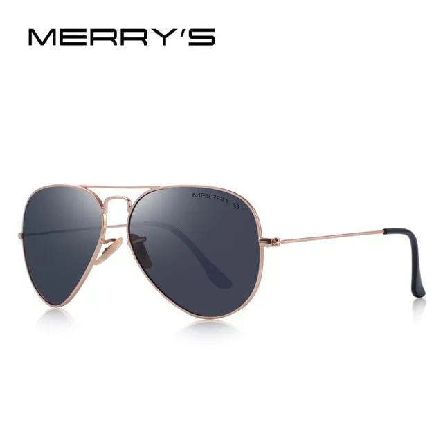 Unisex Classic Pilot Polarized Sunglasses UV400
