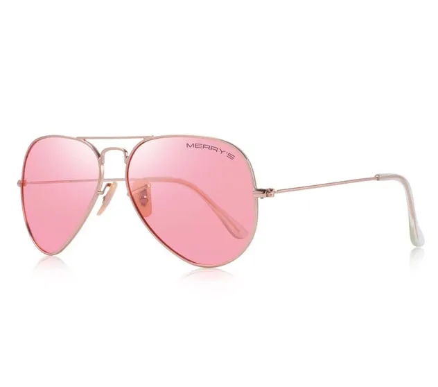 Unisex Classic Pilot Polarized Sunglasses UV400