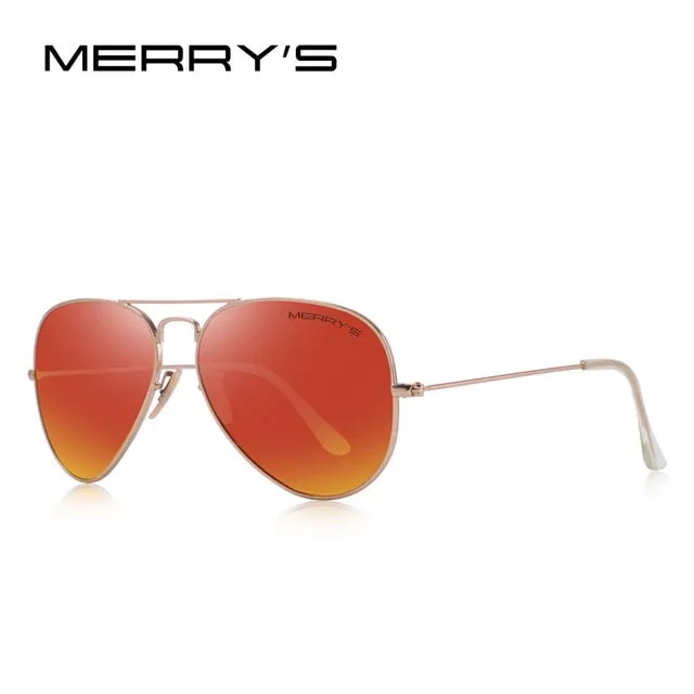 Unisex Classic Pilot Polarized Sunglasses UV400