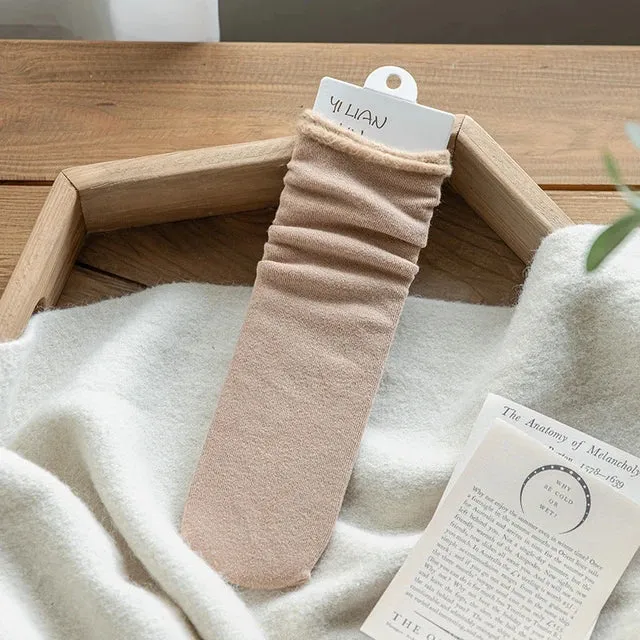 Unisex Snugly Wool Winter Thermal Socks