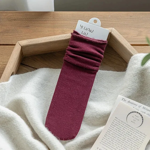 Unisex Snugly Wool Winter Thermal Socks