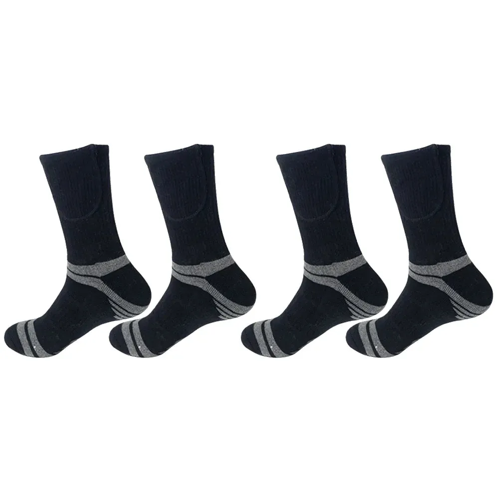 Unisex Thermal Insulated Socks Washable Rechargeable Heated Socks Elastic Thickened for Outdoor Sports Skiing Sport Thermal Sock