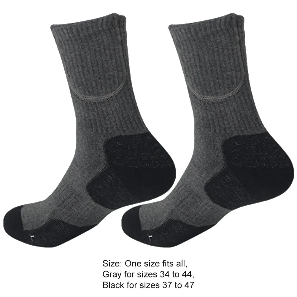Unisex Thermal Insulated Socks Washable Rechargeable Heated Socks Elastic Thickened for Outdoor Sports Skiing Sport Thermal Sock