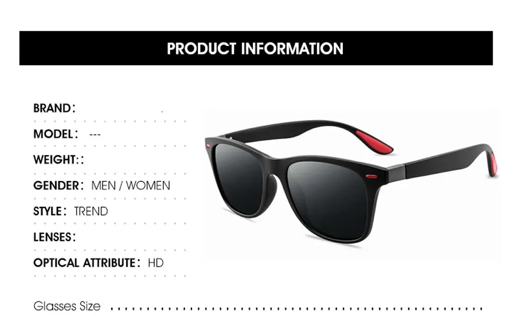 UV400 Unisex Sunglasses