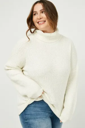 Velvet Turtleneck Sweater