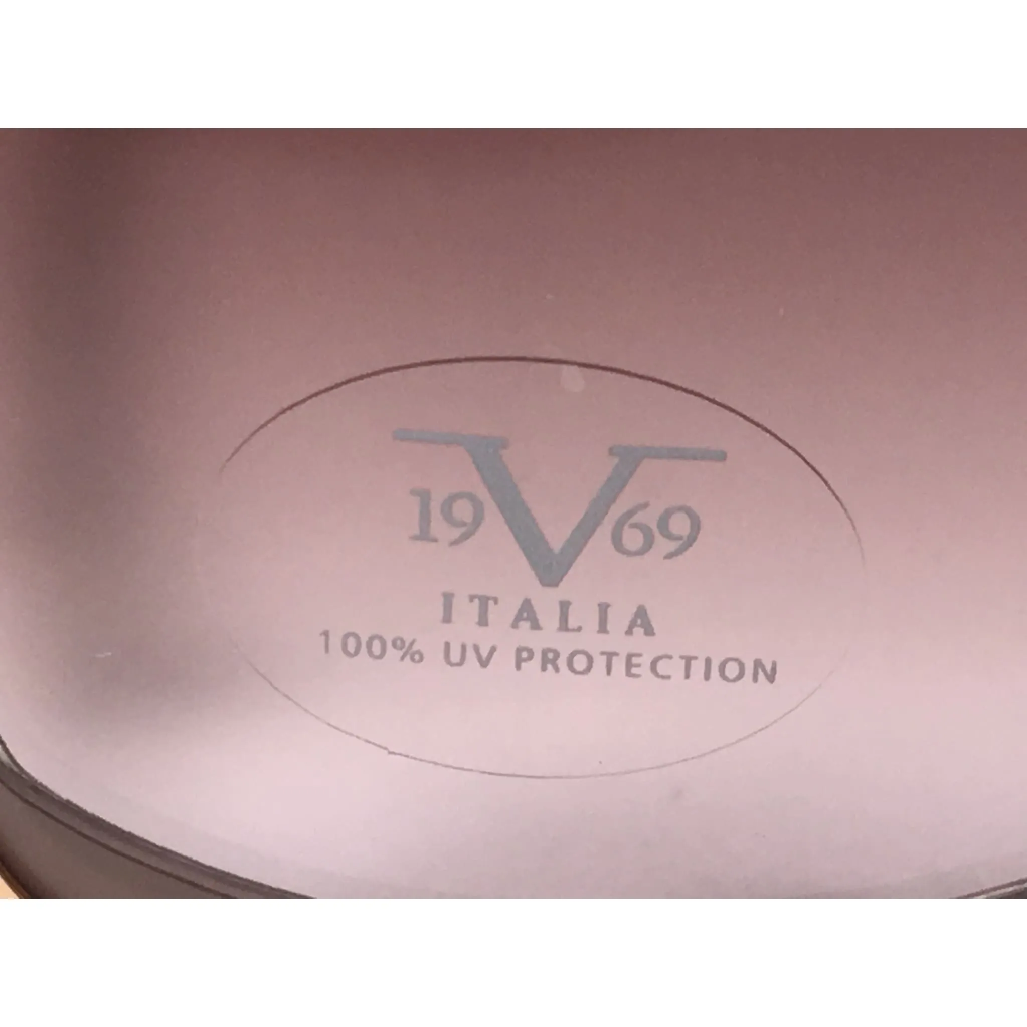 Versace 19V69 Italia Liliana Butterfly Sunglasses Rose Gold and Nude Frame Brown Rose Gradient Lens
