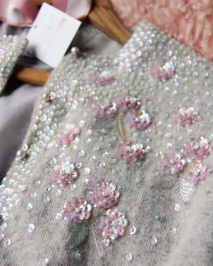 Vintage Cashmere Beaded Sweater