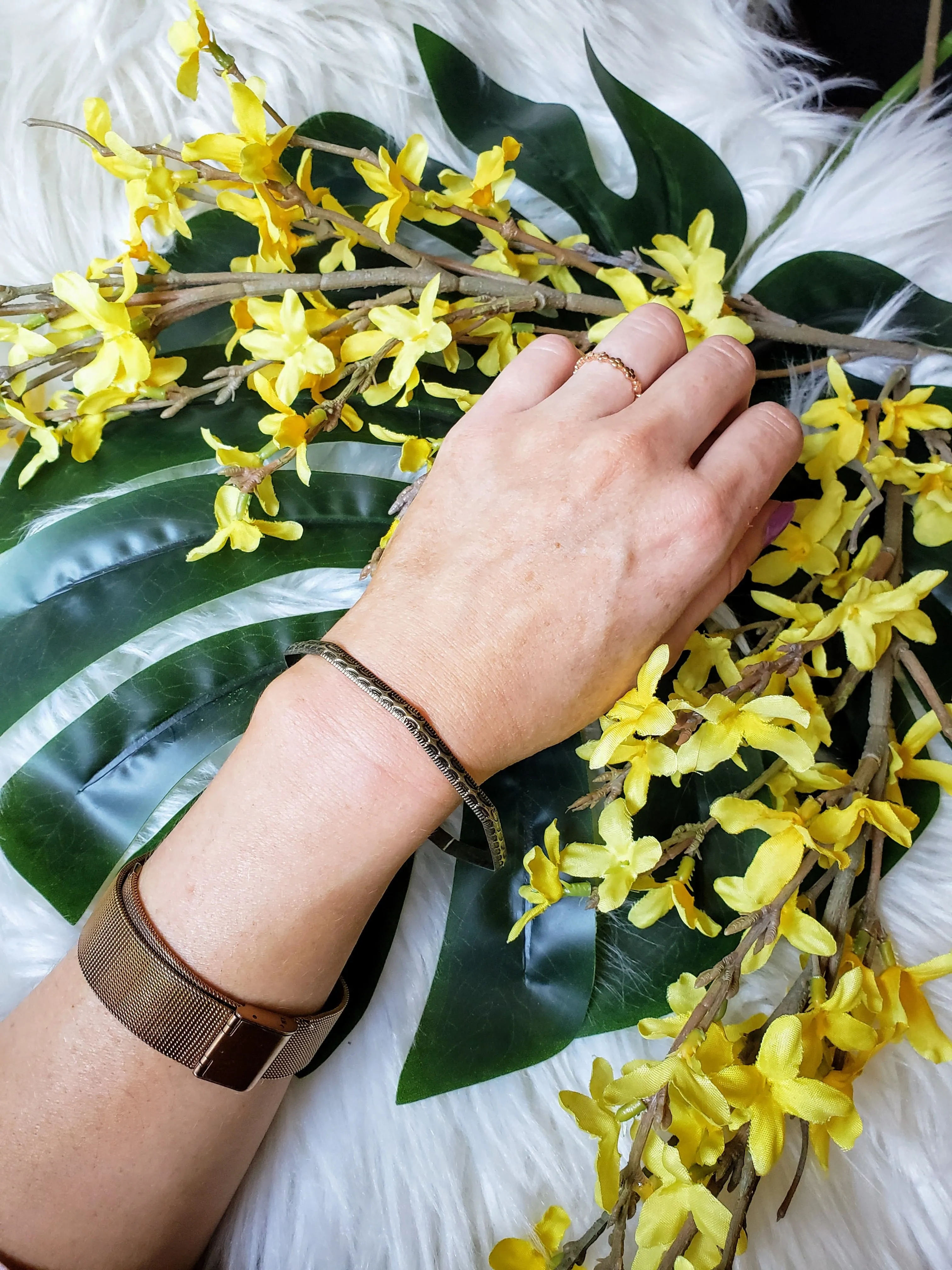 Vintage - Octagon Bangle
