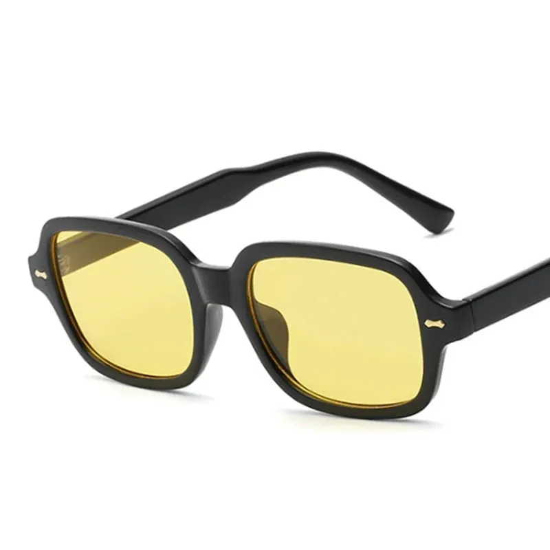 Vintage Square Sunglasses for Women