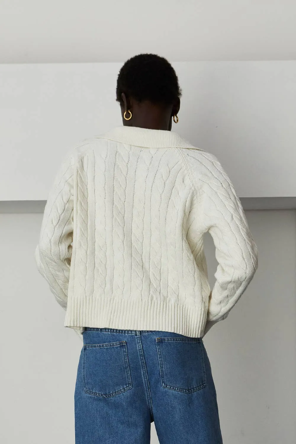 Vivian Cable Knit Sweater