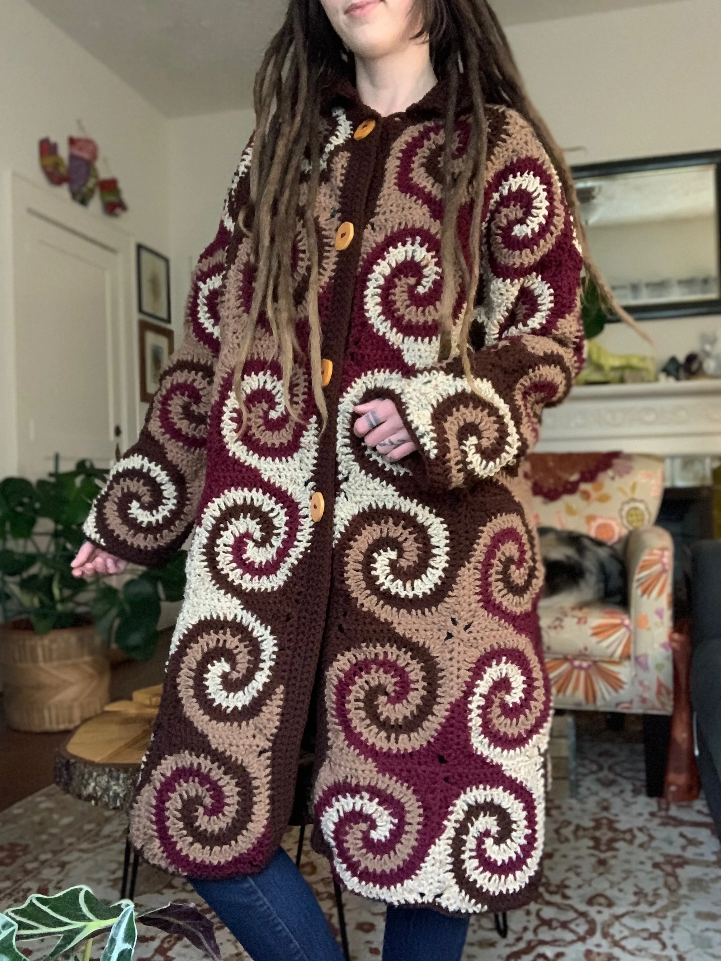 Vortex Sweater Crochet Pattern