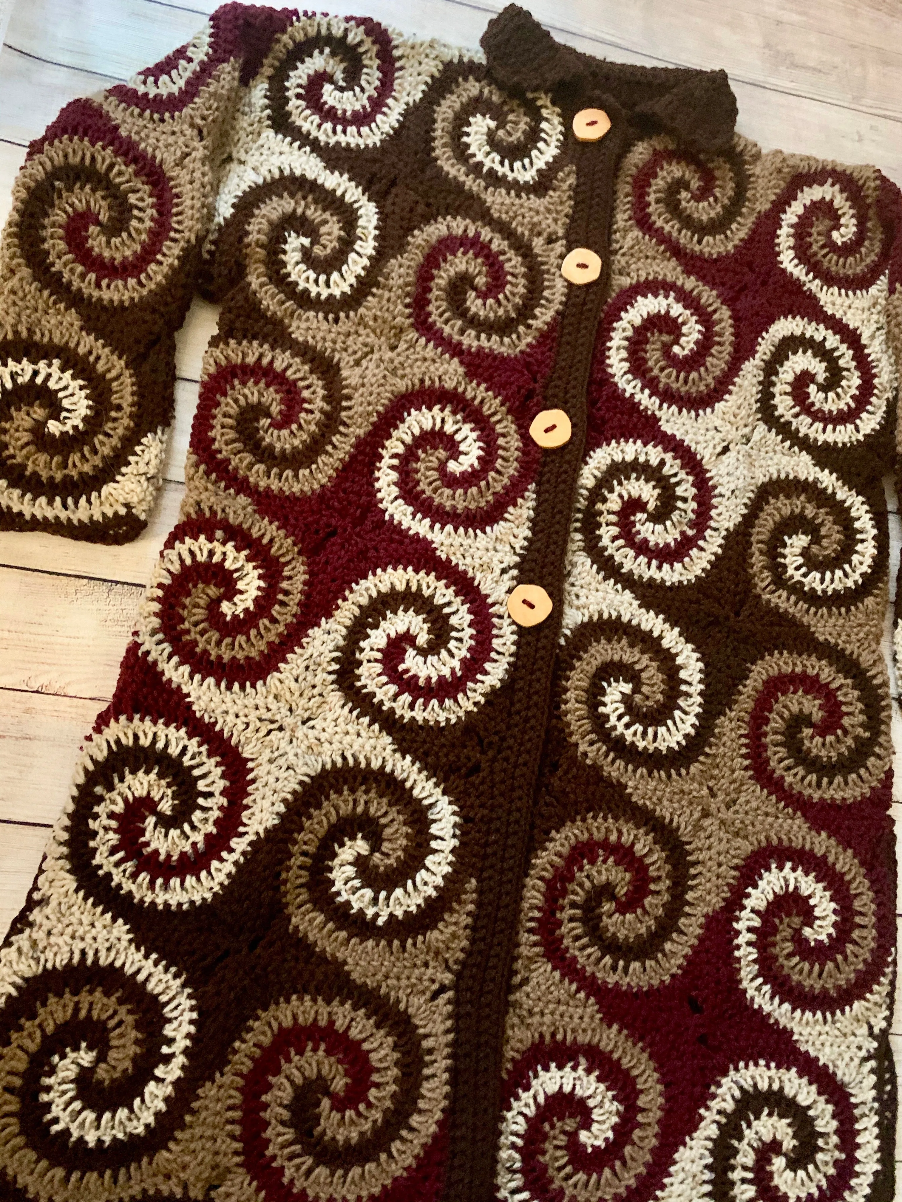 Vortex Sweater Crochet Pattern