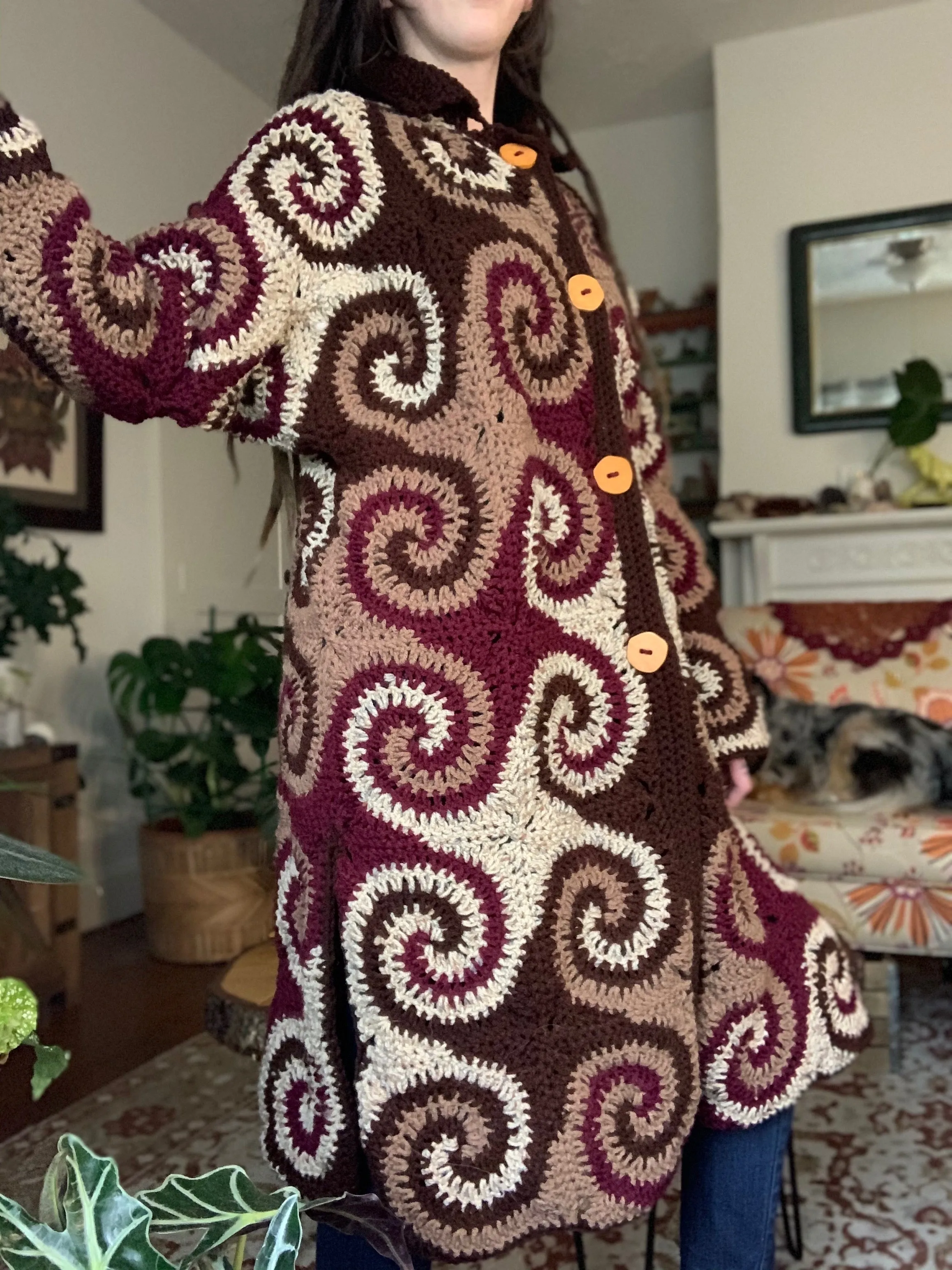 Vortex Sweater Crochet Pattern