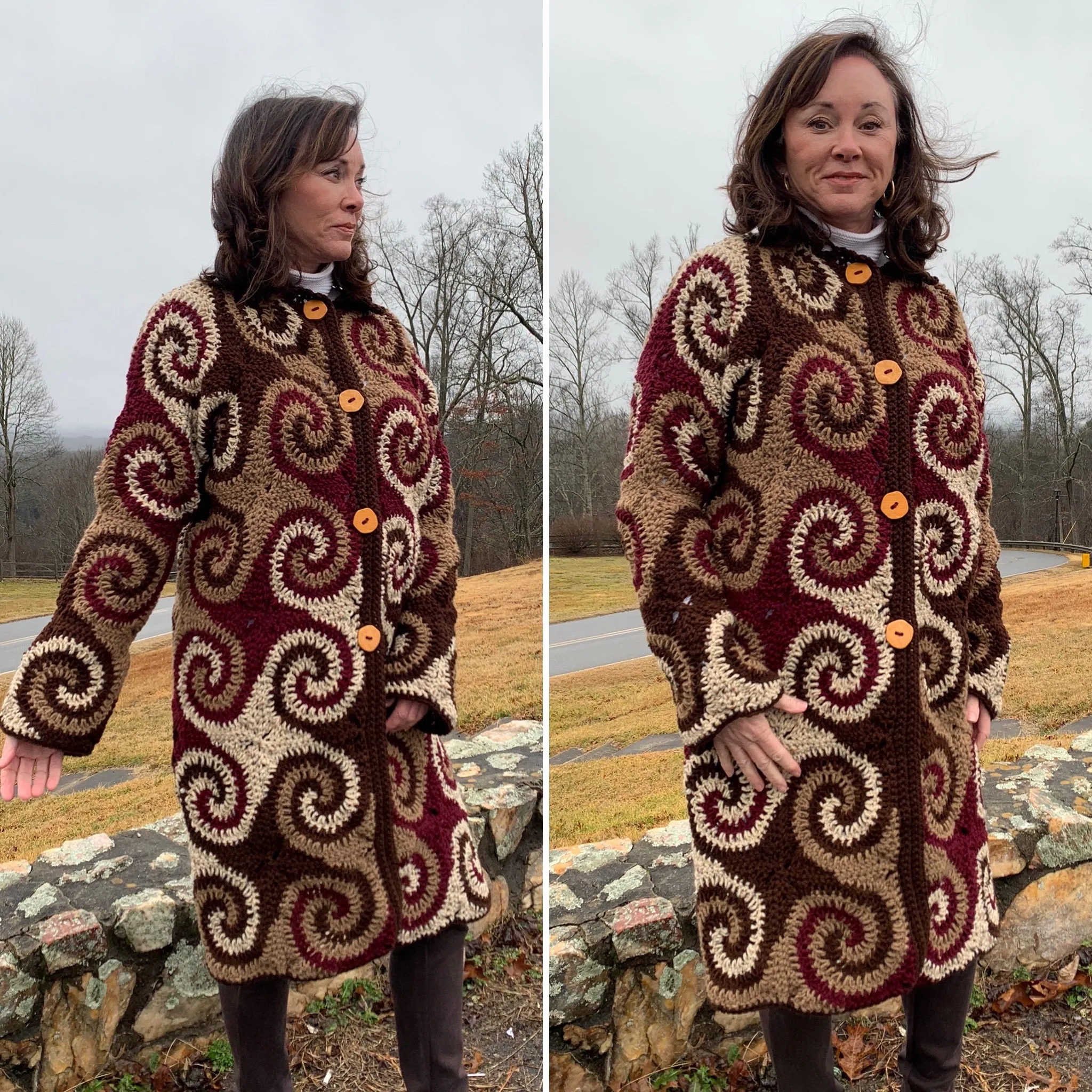 Vortex Sweater Crochet Pattern