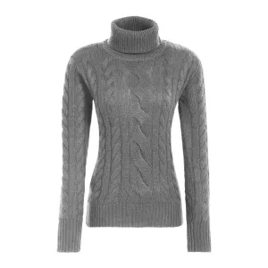 W Cable 8 Sweater