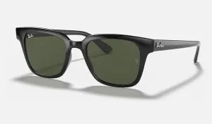 Wayfair | Black with Green | Ray Ban