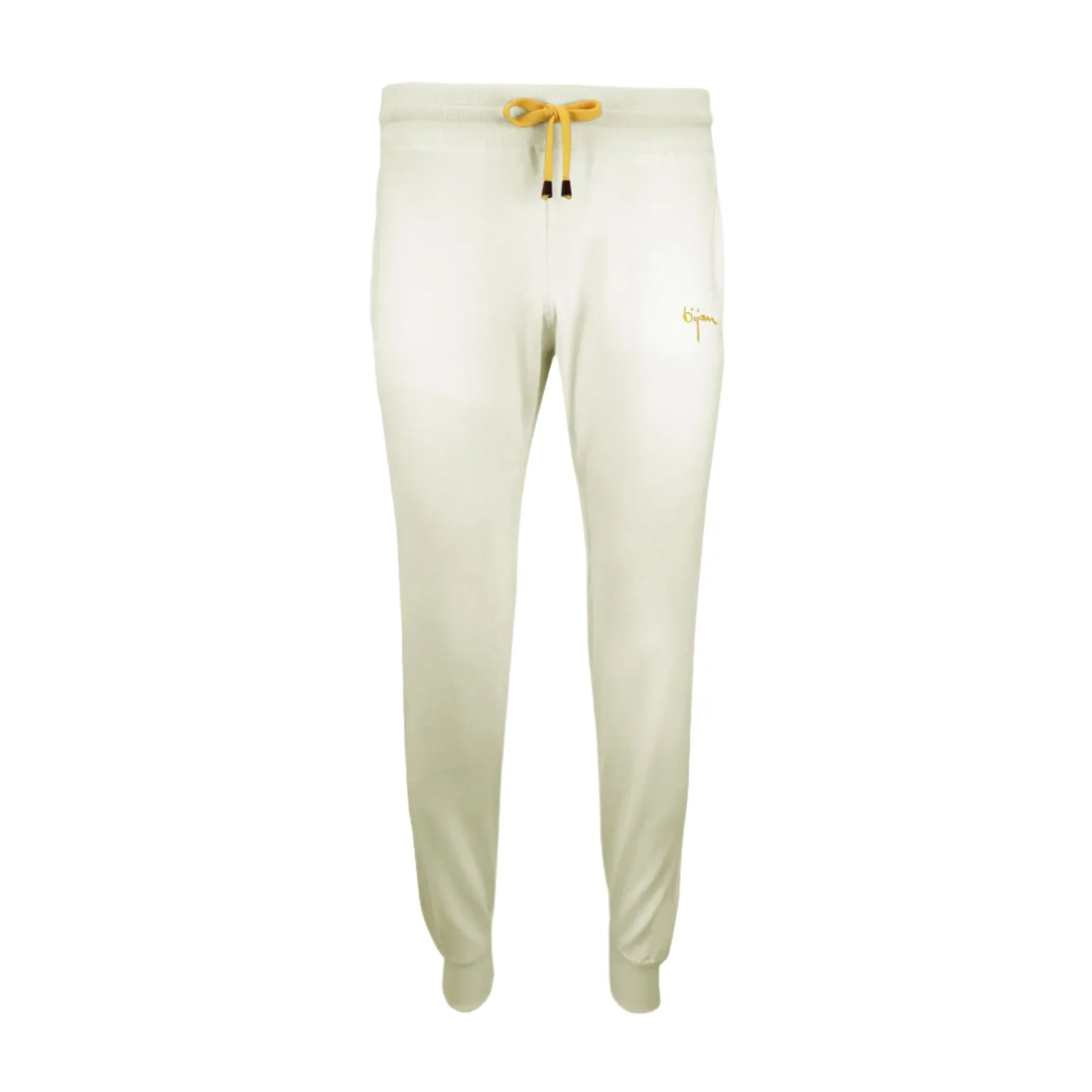 White Silk and Cashmere Sweatpants
