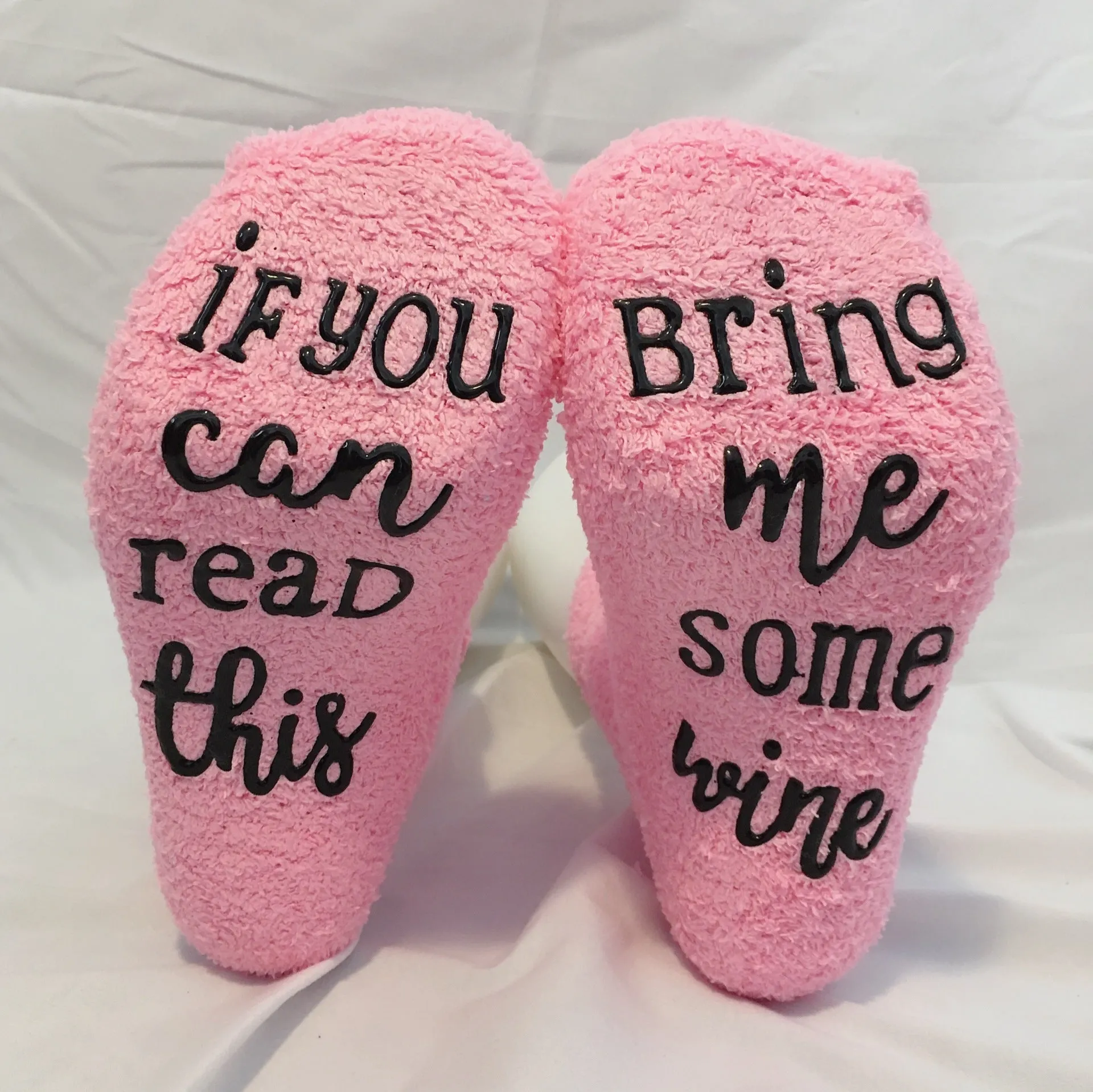Wine Lover Custom Thermal Socks