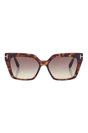 Winona Havana Rose Cat Eye Sunglasses