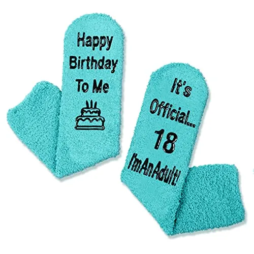 Women 18th Birthday Socks Series