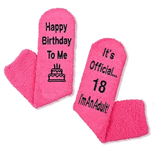 Women 18th Birthday Socks Series
