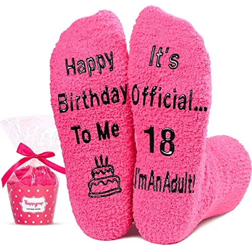 Women 18th Birthday Socks Series