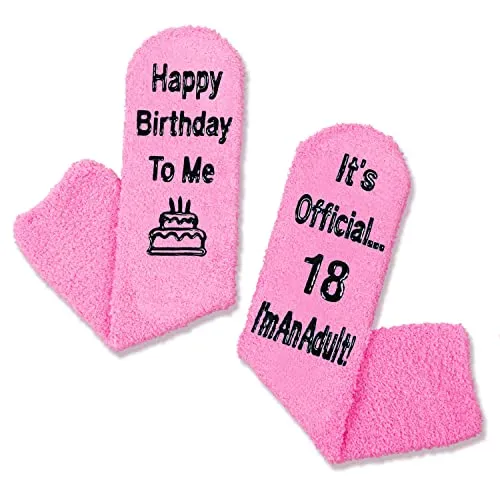 Women 18th Birthday Socks Series
