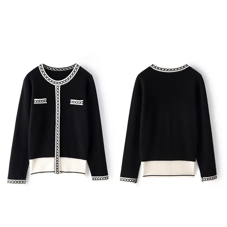 Women Cashmere Sweater Long Sleeve Pullover Cashmere Sweater