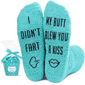 Women Funny Socks, Weird Fart Socks, Sarcastic Silly Gag Poo Socks, Weird Gifts, Silly Gifts, Fart Gifts, Gag Joke Gifts