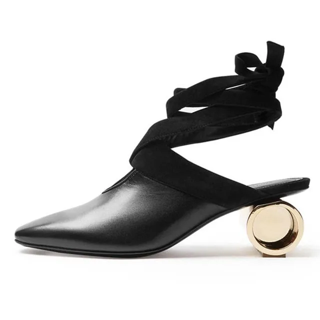 Women Sexy Strange Hollow Heels