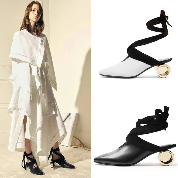 Women Sexy Strange Hollow Heels