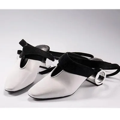 Women Sexy Strange Hollow Heels