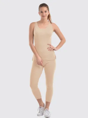 Women Skin Solid Thermal-Lower L/LOWER_Skin