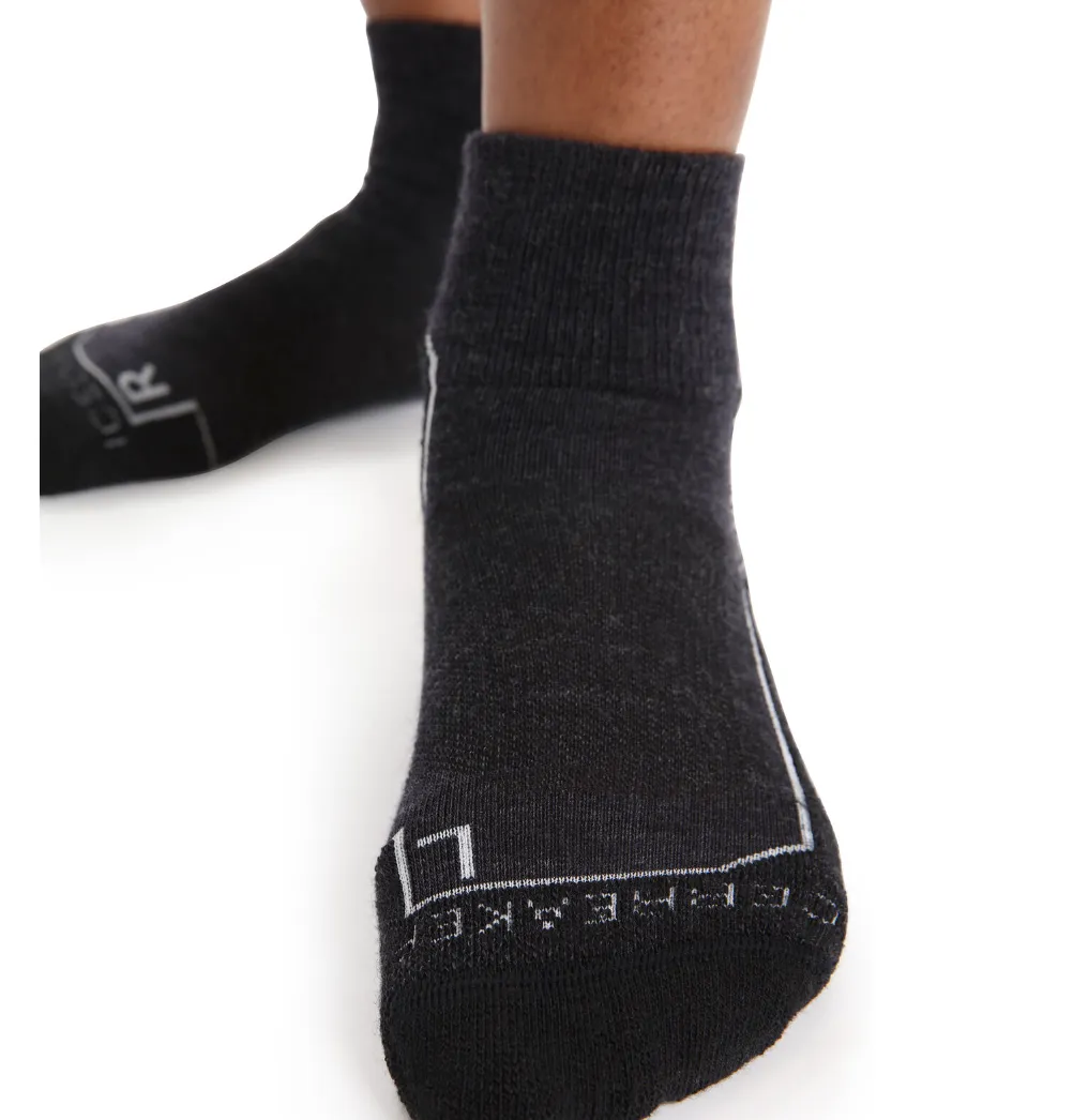 WOMEN'S ANATOMICA HIKE MINI SOCK - JET HEATHER