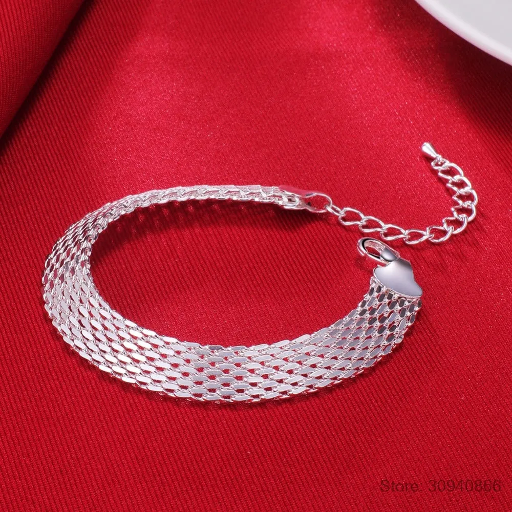 Womens  Bracelet 925 sterling silver fine jewelry