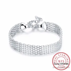 Womens  Bracelet 925 sterling silver fine jewelry