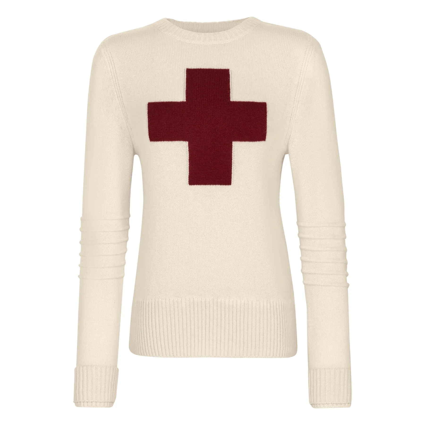 Women's Cashmere Ski Race Knit Patrol