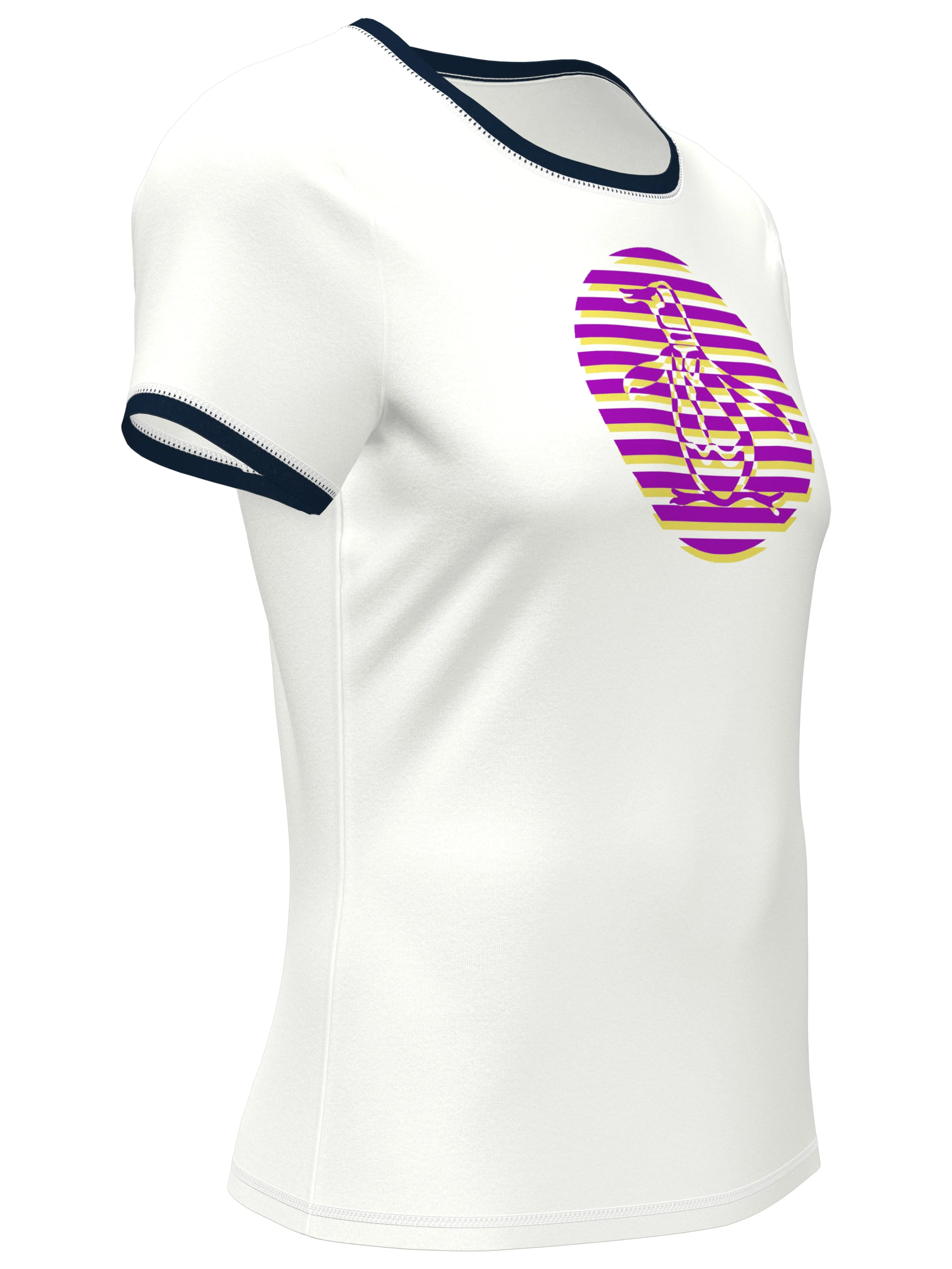 Women's Circle Pete Performance Tennis Tee