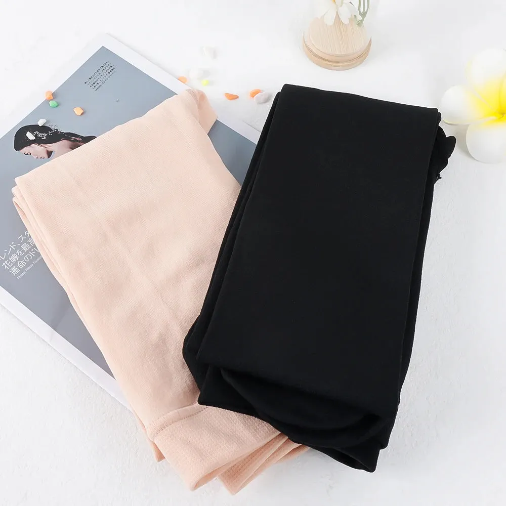 Women's Fleece-Lined Thermal Pantyhose – Cozy Warmth with a Flattering Fit