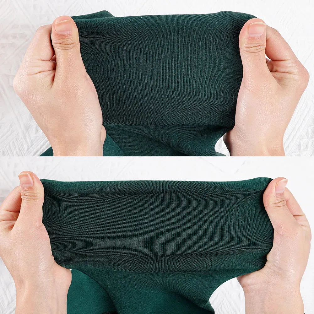 Women's Fleece-Lined Thermal Pantyhose – Cozy Warmth with a Flattering Fit